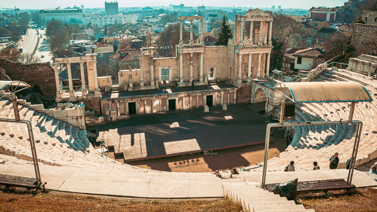 podium an ancient theatre