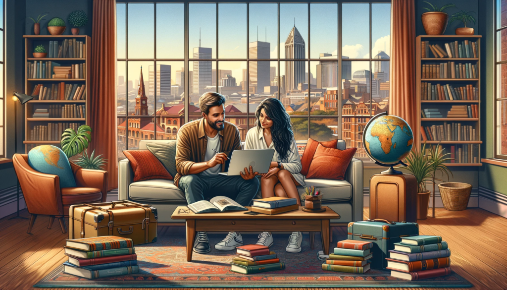 a couple looking at affordable and easy places to stay long term as south african citizens