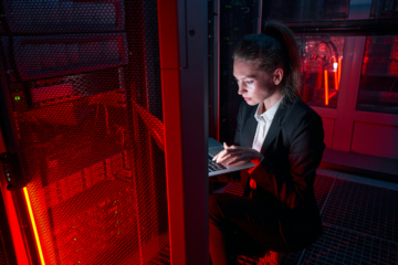 women under red lights thinking about the MSP struggles